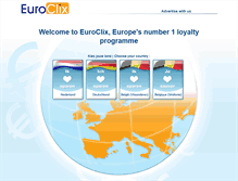 Tablet Screenshot of euroclix.com